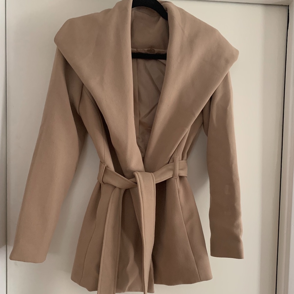 Belted coat